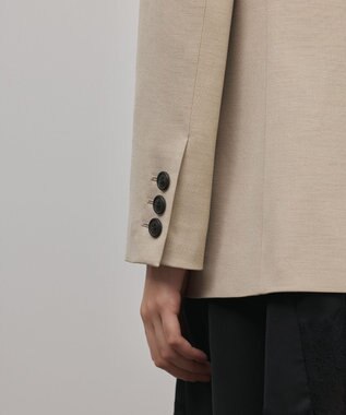 GRACE CONTINENTAL ピークドダブルジャケット ベージュ