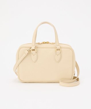 russet 【2025AW新作】シュリンクレザー2WAYミニボストンバッグ(CE-1581) CreamBE