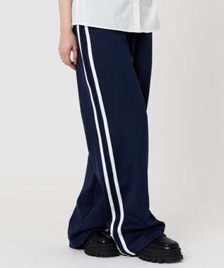 WEGO 【SCHOOL ITEM】スクールライントラックパンツ ネイビー