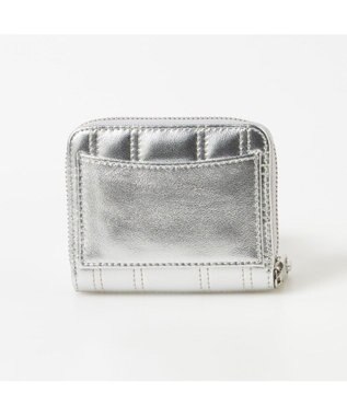 UNBILLION ペルケ perche / シープボックスキルト・ジャバラカードウォレット シルバー