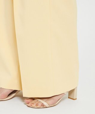 uncrave ツイミーツイル ワイドパンツ イエロー