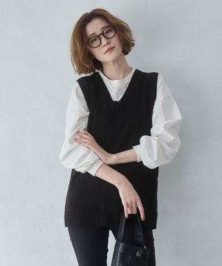 WEGO 【大好評により再入荷！】USPOLOだぼそでカラーロンT ホワイト