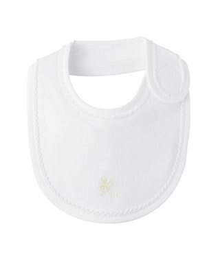  クローバー刺しゅう入りスタイ