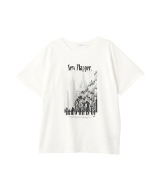 AMERICAN HOLIC フォトプリント半袖Ｔシャツ Off White