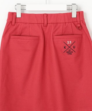 23区GOLF 【WOMEN】【ストレッチ】ハイパワーベーシックスカート レッド系