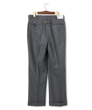 J.PRESS MEN 【J.PRESS ORIGINALS】Peppin Merino Saxony Piped Stem Trousers / Japan Made ライトグレー系