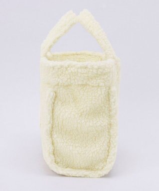 LeSportsac SMALL TWO WAY DENIM TOTE/ホワイトデニム/クリームシェルパ ホワイトデニム/クリームシェルパ