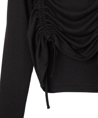 WEGO カットアウトドロストバタフライT ブラック