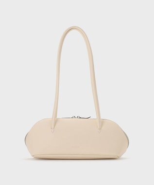 GRACE CONTINENTAL ADD CULUMN BOSTON BAG ホワイト