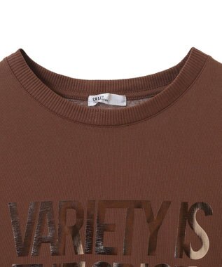 CRAFT STANDARD BOUTIQUE アソートロゴプリント半袖プルオーバー Gold