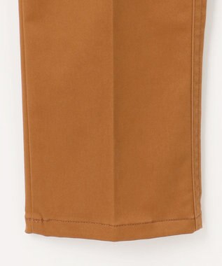 JOSEPH ABBOUD 【ウェストも伸びる！/JAPANファブリック/ストレッチ】ハイパワーサテンストレッチ パンツ キャメル系