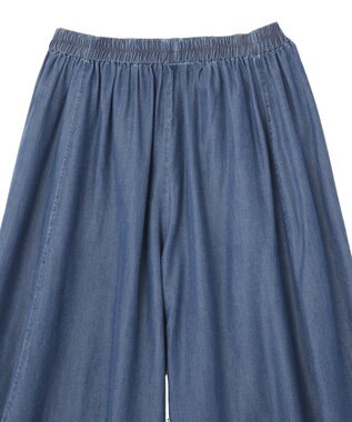 YECCA VECCA デニムコクーンドレープパンツ Indigo