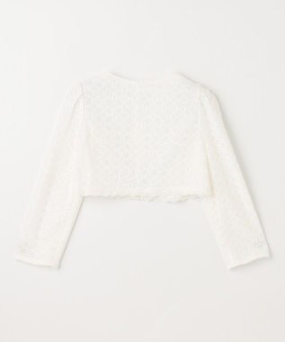 組曲 KIDS 【150-170㎝】レーシージャケット＆ワンピース セット ネイビー系