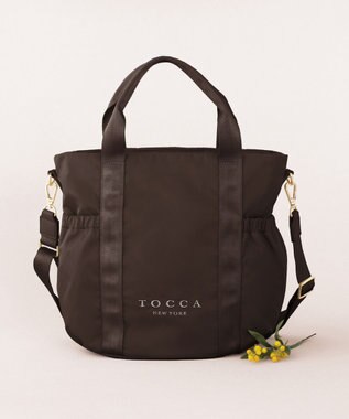 TOCCA 【WEB＆一部店舗限定・環境にやさしい素材】SANA SIDEPOCKET TOTE トートバッグ