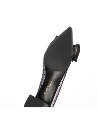 MODE ET JACOMO <MODE ET JACOMO>ビッグリボンオペラパンプス ブラック