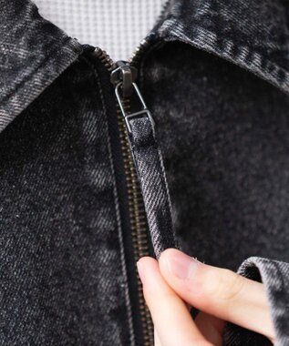 WEGO 【ユニセックス着用ITEM/MLサイズ展開】フライトジャケット ブラック中濃色