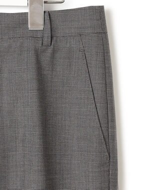 23区 S 【セットアップ対応】ラフィーネウール テーパードパンツ グレーミニチェック