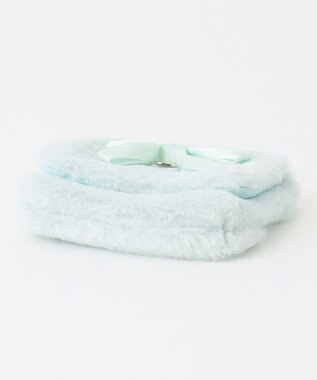 ANY KIDS リボン付き ポケット ポシェット ミント