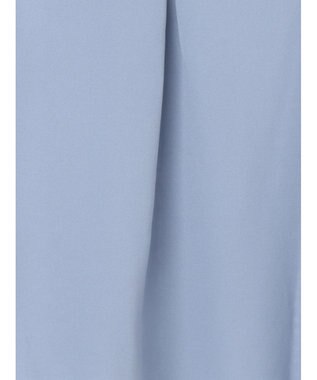 Te chichi 【WEB限定カラーあり】フロントレース5分袖ブラウス ブルー