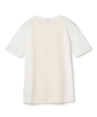 JOSEPH 【洗える】リネンコットン　ニットTEE Ivory