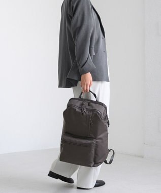 ACE BAGS & LUGGAGE W&.Day/Night ポッケス2 リュックプラス B4サイズ 15.6インチPC収納 15278 ダンブルアンドデイナイト チャコールグレー