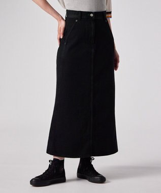 Paul Smith ブラック デニム ロング スカート