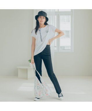 Chacott トートバッグ ホワイトプリント