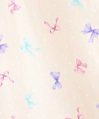 ANY KIDS 【フード取り外し/洗濯機可能】中綿フリル リボンコート エクリュ