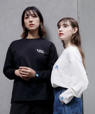 SHARE PARK LADIES 【UVケア・吸水速乾・ストレッチ・軽量 】バックプリントTシャツ（S・Mサイズ） ブラック系