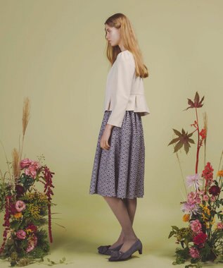 TOCCA 【洗える・消臭】BUTTERFLY WING ジャケット ベージュ系