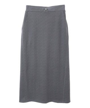 Green Parks ピグメントＩラインスウェットスカート Charcoal Gray