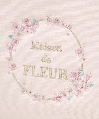 Maison de FLEUR sakuraスクエア2Wayトートバッグ Pink