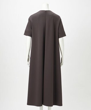 23区 【R(アール)】アクアスーティングジャージー Aライン ワンピース グレー系