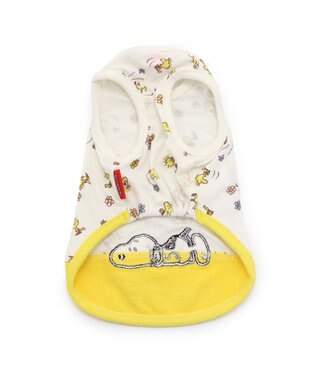 PET PARADISE スヌーピー ペティヒート タンクトップ 《ウッドストック柄》 小型犬 黄