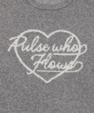 WEGO 【2025年秋冬新作】フラッフィーグラフィックニットBIGプルオーバー 柄9