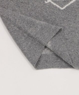 WEGO 【2025年秋冬新作】フラッフィーグラフィックニットBIGプルオーバー 柄9