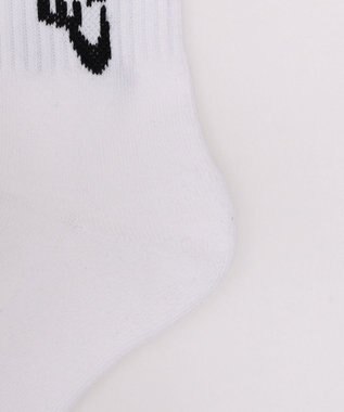 WEGO EXCEEDロゴリブソックス ホワイト