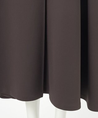 23区 【R(アール)】アクアスーティングジャージー Aライン ワンピース グレー系