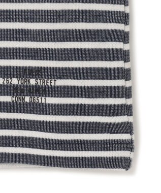 J.PRESS MEN ソフトＷフェイス ボーダーロングTシャツ ネイビー系7