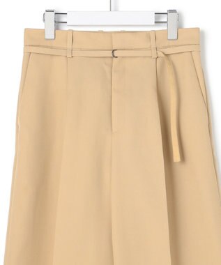 ICB L 【WEB＆一部店舗限定・撥水加工・洗える】C0SoftTwill ワイドパンツ チノ