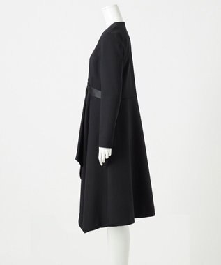 23区 【エステータ】ウールダブルクロス ワンピース ブラック系