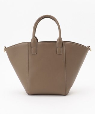 ANY 【２WAY】ワイド ショルダーバッグ キャメル系