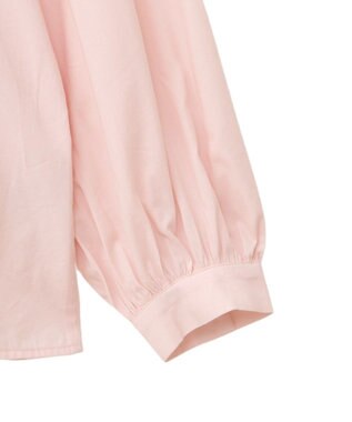 AMERICAN HOLIC イージーケアバックフリルバンドカラーシャツ Light Pink