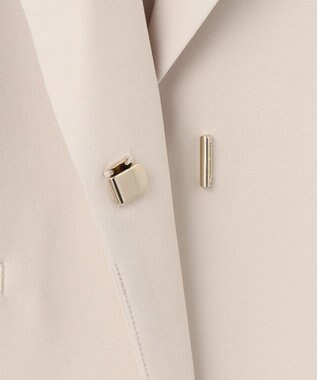 ANY SIS 【洗える】セレモニーダブルクロス ジレ ライトベージュ