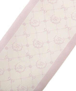 Maison de FLEUR モノグラム柄スカーフ Light Pink