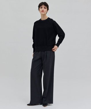 BEIGE， 【洗える】ORANGERS / スウェット Black