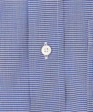 J.PRESS MEN 【PREMIUM PLEATS / 形態安定】PANAMAミニチェックシャツ/ B.D. ネイビー系3