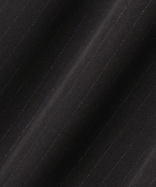 組曲 【加藤ローサさん着用】ラメストライプ ワイドパンツ ブラック系1