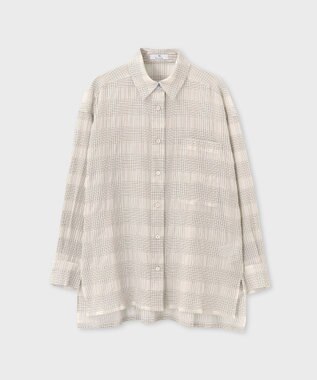 Paul Smith ワッシャーチェック シアー 長袖 シャツ