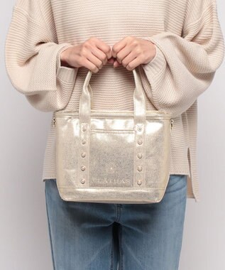 CLATHAS フロー トートバッグ ゴールド